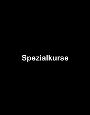 Spezialkurse